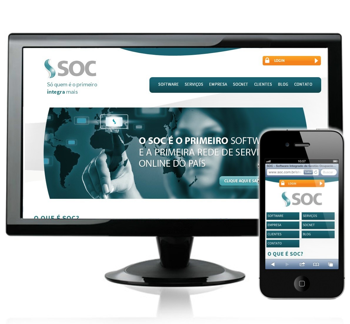 SOC apresenta nova identidade visual e lança novo website